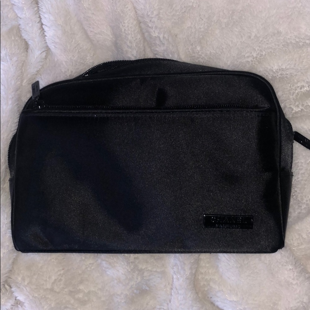 Chanel makeup bag